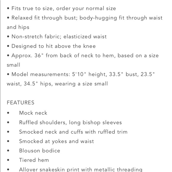 Metallic Snakeskin Dress - Picture 15 of 16